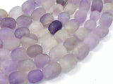 Matte Lavender Amethyst, Light Purple, 11x15mm Nugget Beads, 15 Inch-Gems: Nugget,Chips,Drop-BeadBeyond