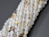 Agate Beads, 6mm (6.3mm) Round Beads, 14.5 Inch-Agate: Round & Faceted-BeadBeyond