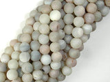 Druzy Agate Beads, Geode Beads, 6mm(6.5mm) Round Beads-Agate: Round & Faceted-BeadBeyond