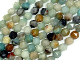 Amazonite Beads, 8mm Star Cut Faceted Round-Gems: Round & Faceted-BeadBeyond