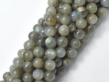Labradorite, 8mm (8.4mm) Round-Gems: Round & Faceted-BeadBeyond