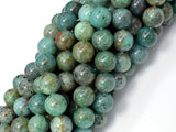 Chrysocolla-Natural , 10mm Round Beads-Gems: Round & Faceted-BeadBeyond