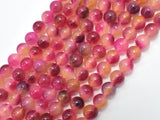 Jade - Pink, Red, 8mm Round-BeadBeyond