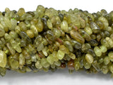 Green Garnet Beads, Pebble Chips, Approx 5-9mm-Gems: Nugget,Chips,Drop-BeadBeyond