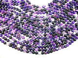 Banded Agate Beads, Purple, 8mm(8.5mm) Round-Agate: Round & Faceted-BeadBeyond