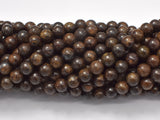 Bronzite Beads, Round, 6mm-Gems: Round & Faceted-BeadBeyond