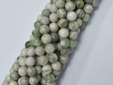 Peace Jade Beads, Round, 8mm (8.7mm)-BeadBeyond