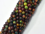 Malaysia Jade - Green & Yellow 6mm Round-BeadBeyond