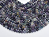 Fluorite Beads, Rainbow Fluorite, 8mm, Round 15 Inch-BeadBeyond