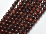 Rosewood Beads, 8mm Round Beads-Wood-BeadBeyond