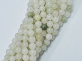 Natural Jade 8mm (8.5mm) Round-BeadBeyond