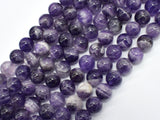 Amethyst, Dog Tooth Amethyst, 10mm (10.3mm), Round-BeadBeyond