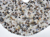Agate Beads, 6mm Star Cut Faceted Round, 14 Inch-Agate: Round & Faceted-BeadBeyond