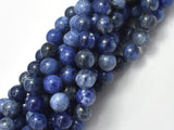 Sodalite Beads, Round, 10mm-BeadBeyond