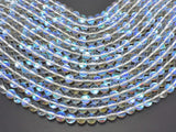 Mystic Aura Quartz-White, 6mm (6.5mm) Round Beads-Gems: Round & Faceted-BeadBeyond