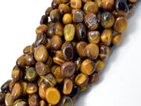 Tiger Eye, 6x8mm Nugget Beads, 15.5 Inch-Gems: Nugget,Chips,Drop-BeadBeyond