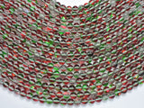 Mystic Aura Quartz-Red, Green, 6mm, Round-BeadBeyond