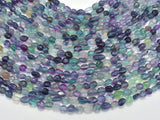 Fluorite Beads, Approx. 6x8mm Nugget Beads, 15.5 Inch-BeadBeyond