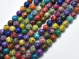 Sesame Jasper-Multi Color 8mm Round Beads, 15 Inch-BeadBeyond