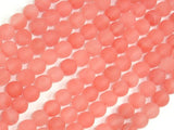 Matte Cherry Quartz Beads, 6mm Round Beads-BeadBeyond