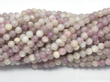 Lilac Jasper Beads, Pink Tourmaline Beads, Round, 4mm-BeadBeyond