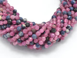Ruby and Blue Sapphire Beads, 3mm-3.5mm Micro Faceted-Gems: Round & Faceted-BeadBeyond