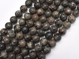 Natural Glowing Yooperlite 10mm (10.5mm) Round-BeadBeyond