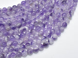 Amethyst Gemstone Beads, Round, 6mm (6.5mm)-BeadBeyond