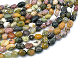Ocean Jasper, Approx 6x8mm Nugget Beads-Gems: Nugget,Chips,Drop-BeadBeyond