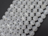AA Selenite, Gypsum, 6mm (6.3mm) Round-BeadBeyond