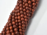 Rosewood Beads, 6mm Round Beads-Wood-BeadBeyond