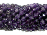 Amethyst, 6mm Faceted Round-Gems: Round & Faceted-BeadBeyond