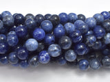 Sodalite Beads, Round, 10mm-BeadBeyond