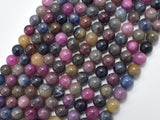 Ruby Sapphire Beads, 7mm (7.4mm) Round-Gems: Round & Faceted-BeadBeyond