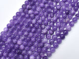 Jade Beads - Purple, 6mm Round-BeadBeyond