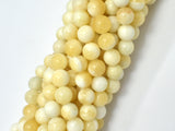 Honey Jade Beads, 8mm (8.5mm) Round Beads-Gems: Round & Faceted-BeadBeyond