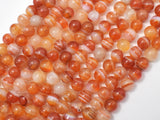 Natural Banded Agate, Striped Agate, 6mm (6.3mm)-Gems: Round & Faceted-BeadBeyond