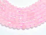 Rose Quartz 3mm (3.5mm) Micro Faceted Round-BeadBeyond