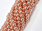 Hematite Beads-Rose Gold, 8mm Round-Gems: Round & Faceted-BeadBeyond