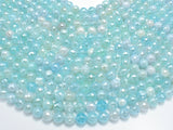Mystic Coated Agate-Light Blue, 8mm Faceted-Gems: Round & Faceted-BeadBeyond