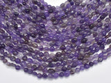 Amethyst, 6x7mm Nugget Beads, 15.5 Inch-BeadBeyond