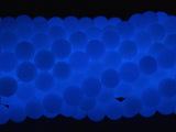 Glow in The Dark Beads-Blue, Luminous Stone, 8mm Round-Gems: Round & Faceted-BeadBeyond