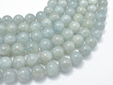 Genuine Aquamarine Beads, Round, 11mm-12mm-Gems: Round & Faceted-BeadBeyond