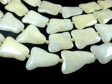 Yellow Jade Beads, Approx (19-28) mm x (24-36) mm Free Form Beads-Gems:Assorted Shape-BeadBeyond
