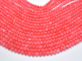 Jade Beads - Pink, 6mm Round-BeadBeyond