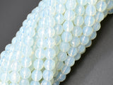 White Opalite Beads, 6 mm Faceted Round Beads-Gems: Round & Faceted-BeadBeyond