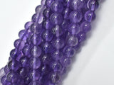 Amethyst, 8mm Round-Gems: Round & Faceted-BeadBeyond