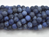 Matte Sodalite Beads, Round, 10mm-BeadBeyond