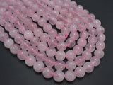 Rose Quartz Beads, Round, 12 mm-Gems: Round & Faceted-BeadBeyond