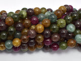 Jade - Tourmaline Color 8mm Round-BeadBeyond